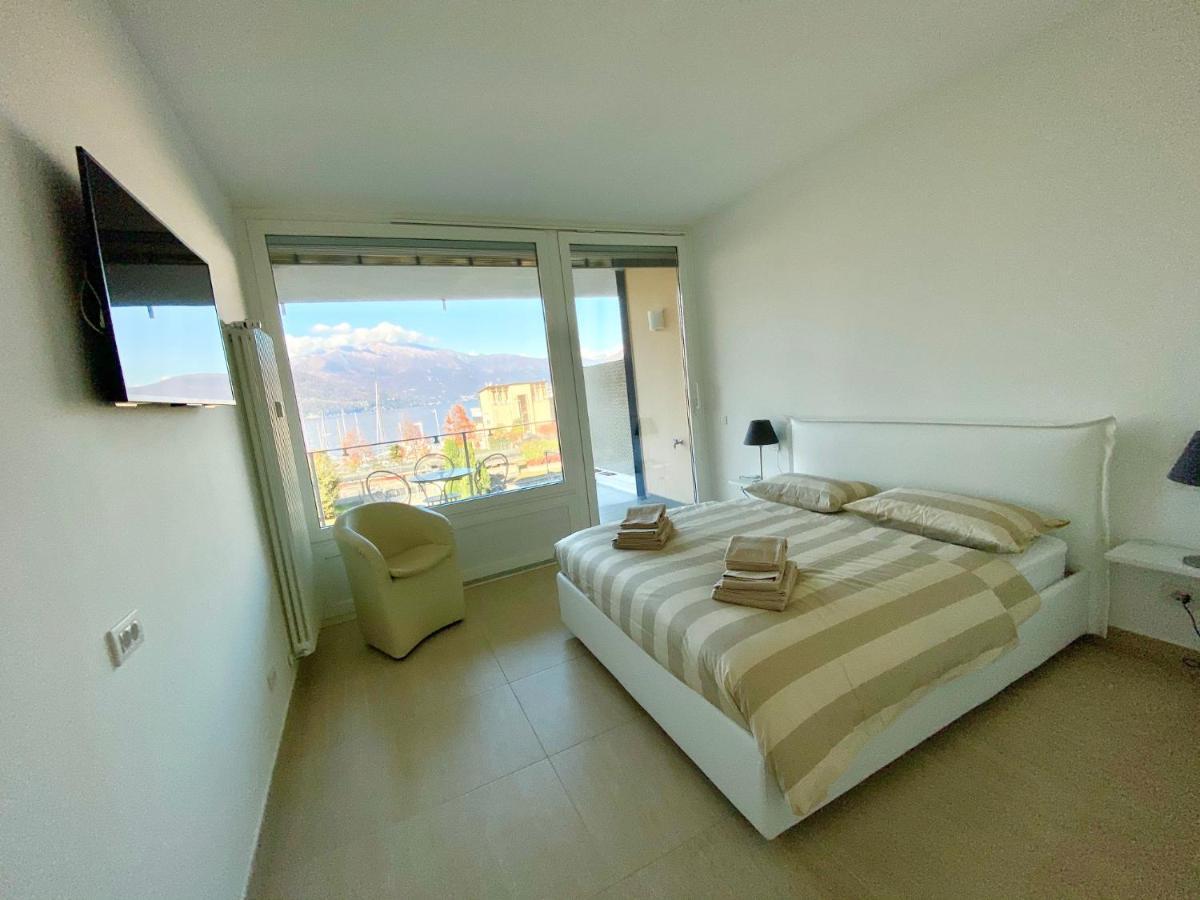 Appartamento Palazzo Di Vetro Luino Exterior photo